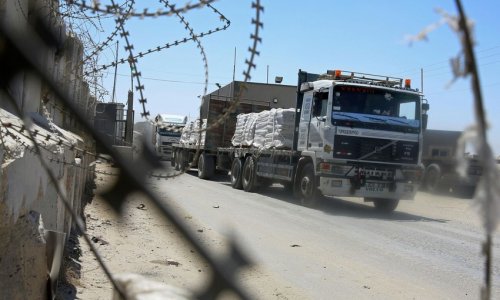 Israel says Kerem Shalom checkpoint open for humanitarian aid in Gaza