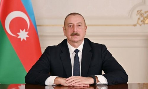 Алиев принял участие в открытии комплекса водохранилищ в Физули