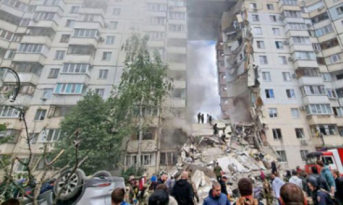 В разрушении здании в Белгороде обвинили российских военных