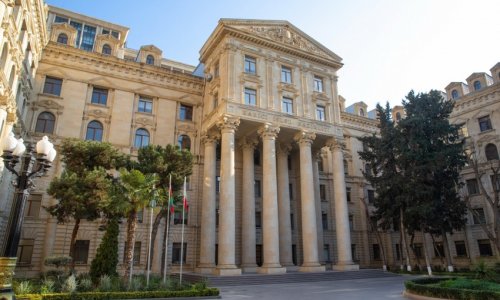 Azerbaijan's Foreign Ministry congratulates Israel