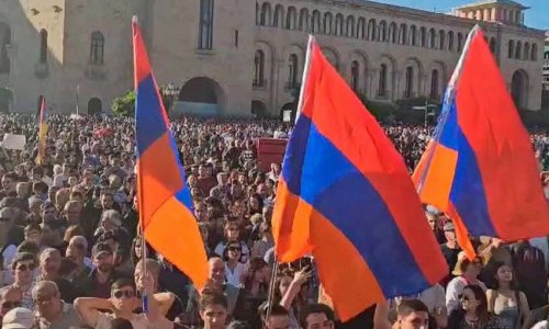 One of protest participants beaten, taken to prison in Yerevan