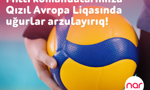 Nar желает нашим сборным по волейболу успехов в Золотой Евролиге!