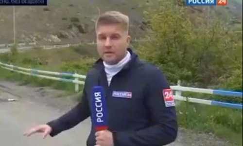 “Rossiya 24” telekanalı Qarabağdan reportaj hazırlayıb - Video