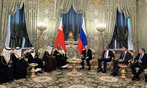 King of Bahrain calls on Russia to support peace conference on Palestine under UN auspices