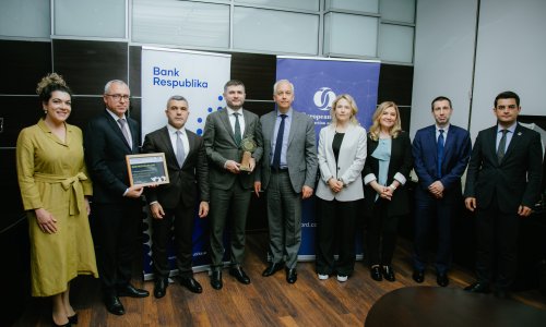 Bank Respublika won an award at the Annual Meeting of the EBRD in Yerevan!
