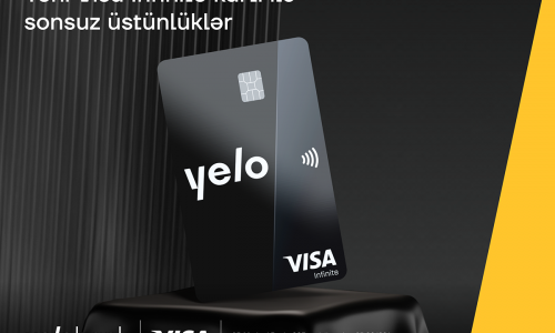 Yelo Bank yeni Visa Infinite kartını təqdim edir!  