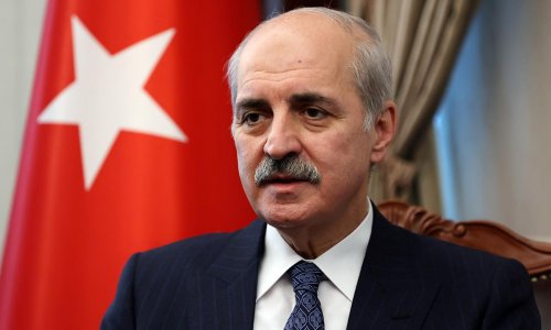 Numan Kurtulmuş Azərbaycana gəlib