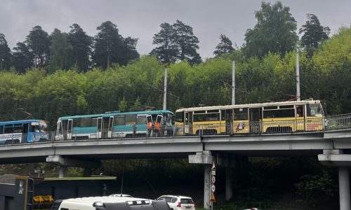 Rusiyada tramvaylar toqquşub, 90-dan çox adam yaralanıb