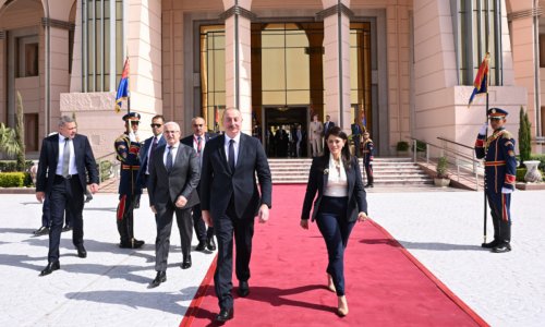 Завершился официальный визит президента Ильхама Алиева в Египет