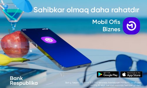 Bank Respublika biznes müştəriləri üçün “Mobil Ofis Biznes” tətbiqini yenilədi!