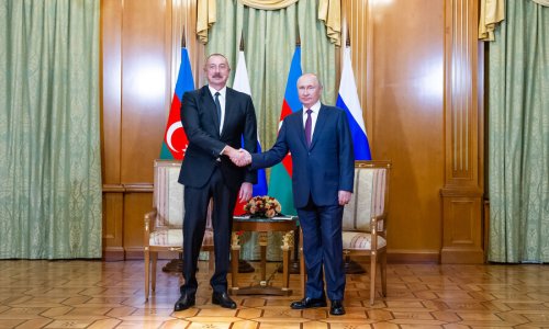 Началась встреча Алиева с Путиным