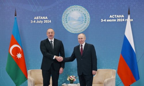 Переговоры Алиева и Путина
