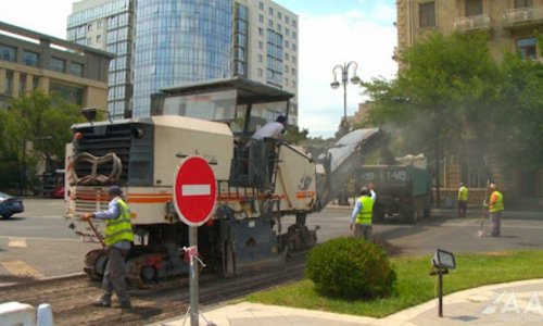 Движение транспорта на улице Микаила Мушфига в Баку будет ограничено