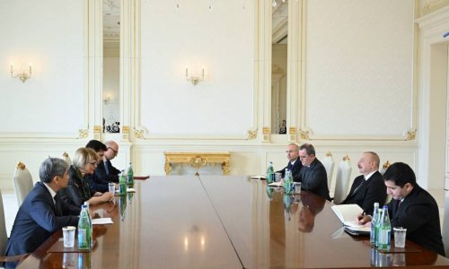 Президент Ильхам Алиев принял генсека ОБСЕ
