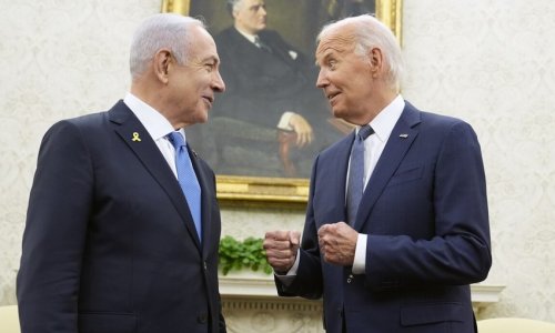 Netanyahu meets with Biden and Harris in Washington