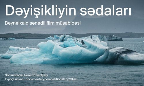 COP29 beynəlxalq sənədli film müsabiqəsi elan edir