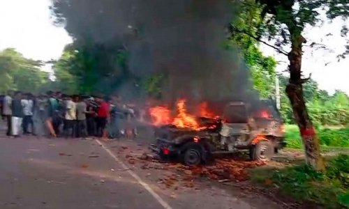 В ходе столкновений протестующих с военными в Бангладеш погибли два человека