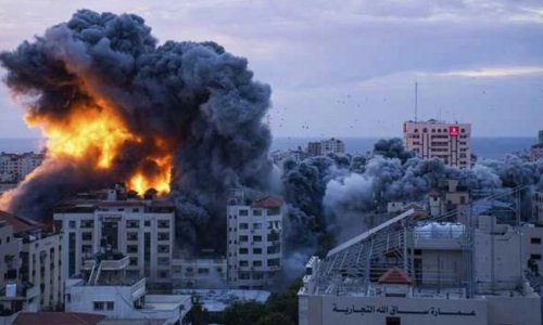 Three dead in Israeli airstrike on Gaza