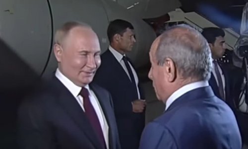 Putin Azərbaycana gəlib