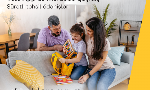 Yelo App ilə anında təhsil ödənişləri