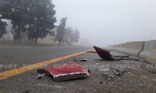 В Гёйгёле три человека погибли в тяжелом ДТП с грузовиком