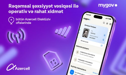 Услуги в офисах Azercell теперь доступны для владельцев цифровых удостоверений личности