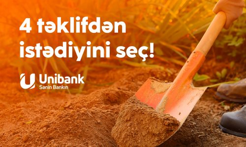 Unibankın biznes üçün kampaniyası- istədiyin təklifi seç!