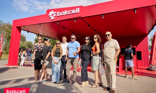 Media Representatives Visited Bakcell's Formula 1 Stand - Photos