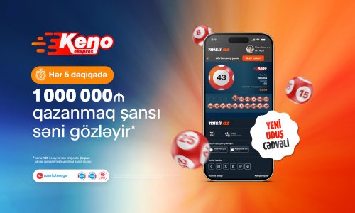 “Ekspress Keno” ilə arzulara aparan şans səyahəti