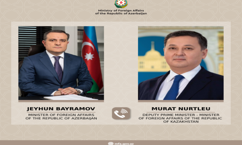 Джейхун Байрамов обсудил с главой МИД Казахстана вопросы стратегического сотрудничества двух стран
