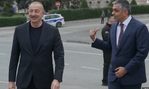 Prezidentin Qarabağ səfərindən yeni görüntüləri - Video