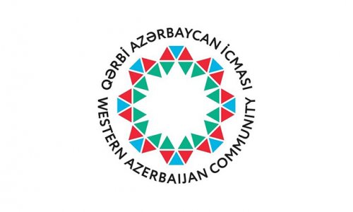 Qərbi Azərbaycan İcması bəyanat yayıb