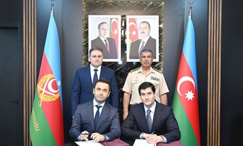 Azerbaijan Defense Ministry and Azersilah Defence Industry Holding ink MoU