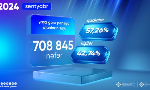 Sentyabrda pensiyaya çıxan daha çox qadınlar olub - Rəsmi 