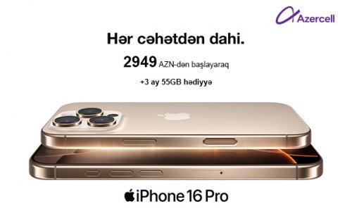 Azercell “iPhone 16”nı təqdim edir