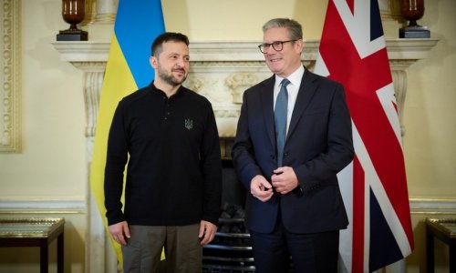 British PM, Ukrainian president discuss victory plan for Kyiv