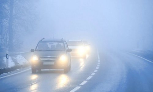 К сведению водителей: на дорогах Азербайджана снизится дальность видимости