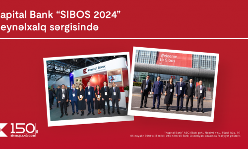 Kapital Bank “SIBOS 2024” beynəlxalq sərgisində