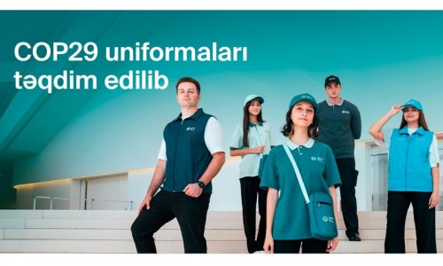 COP29 staff uniforms unveiled