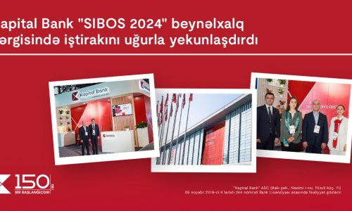 Kapital Bank “SIBOS 2024” beynəlxalq sərgisində iştirakını uğurla yekunlaşdırdı