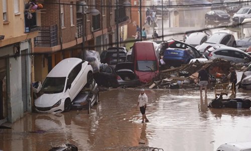 Valensiyada daşqınlar nəticəsində infrastruktur tamamilə dağılıb