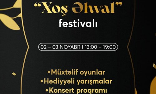 Berqa” “Xoş əhval” festivalı ilə görüşünüzə gəlir