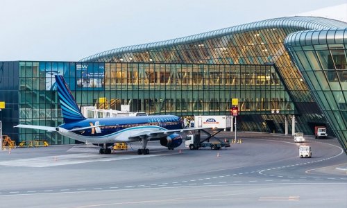 В Международном аэропорту Гейдар Алиев транзитные перевозки увеличиличь на 137%