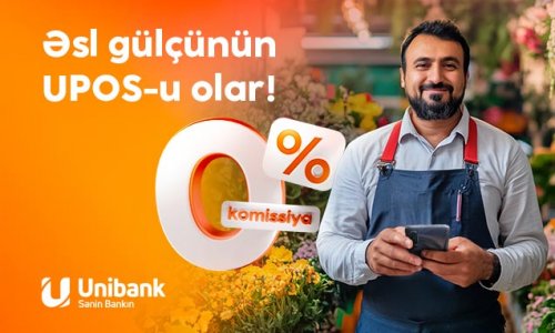 Unibank biznes sahibləri üçün UPOS xidmətini pulsuz etdi