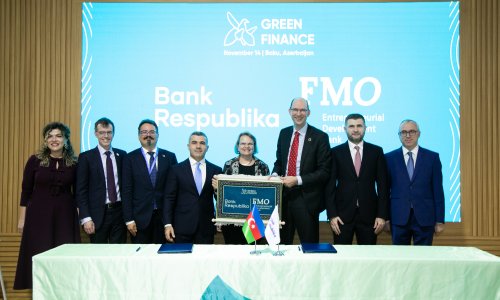 COP29 çərçivəsində Bank Respublika və FMO arasında böyük kredit sazişi imzalandı