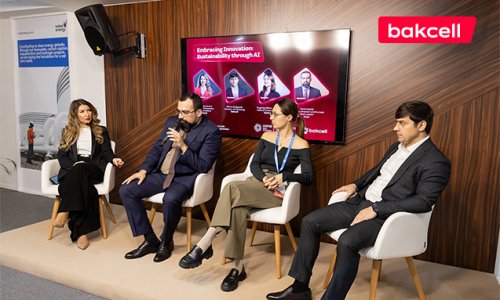 “Bakcell”in təşkilatçılığı ilə “Süni İntellektlə Dayanıqlılıq” mövzusunda panel müzakirəsi keçirilib