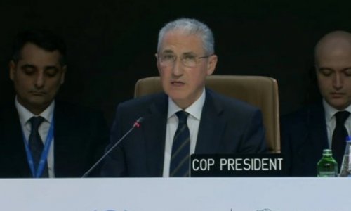 COP29-un yüksək təşkilinə görə Azərbaycana rəsmi təşəkkür qətnamə layihəsi qəbul olunub