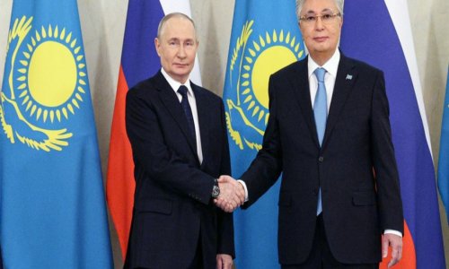 Putin və Tokayev strateji tərəfdaşlığın dərinləşdirilməsinə dair bəyanat imzalayıblar