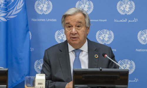 UN chief condolences over AZAL plane crash in Aktau