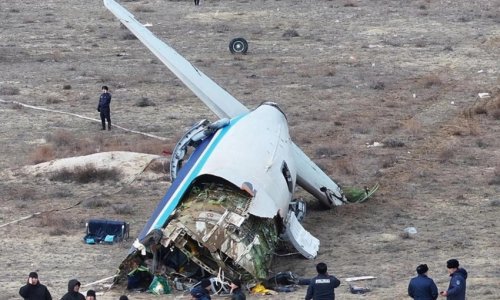 Times: Video of AZAL plane crash reveals possible missile strike